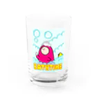 フトンナメクジの入浴中 - BATHTIME Water Glass :front