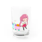 ミドリ ハナ@maro_coのちょっと散歩行ってくる Water Glass :front