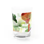 St.SKのOZE strawberry Water Glass :front