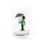 キクヤのふうさんさんぽ雨上がり Water Glass :front