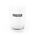 テストアカウントの珍珠奶茶(タピオカミルクティー) Water Glass :front