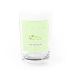 ぺちぺち工房 Pechi Pechi Atelierのわにがいっぱい Water Glass :front