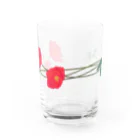 竹条いちいの憂いに手向けるポピー Water Glass :front