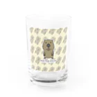 ぺちぺち工房 Pechi Pechi Atelierのうぉんばっとがいっぱい Water Glass :front