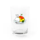 KEROSISのうさメルティ（オムライス） Water Glass :front