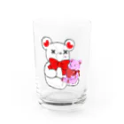 CEのSAKEくま Teddy Water Glass :front