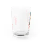 Samurai Gardenサムライガーデンの1922mug紅色 Water Glass :front