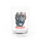 HONEY-QのBig smile レオンベルガー  Water Glass :front