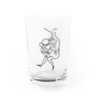 喫茶めろんのクリームソーダ Water Glass :front