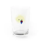 おもち屋さんのアイスうに(色反転) Water Glass :front