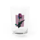 かすみ草のFlower-R Water Glass :front