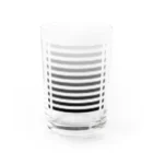 cooLunaのcolor bar - monochrome - Water Glass :front