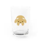 十分に広い店の俯瞰くまちゃん Water Glass :front