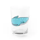 屋根裏ひみつ結社のジンベエザメ WAROLIER-ワロリエ Water Glass :front