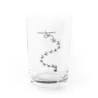 BOOKMARKのあぁぁぁ Water Glass :front