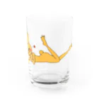 lililililのきゃぴっとうさぎさん Water Glass :front