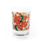 樽猫堂  安部円子の「赤い実」 Water Glass :front