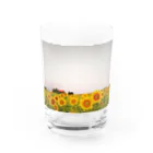 namonaki_hituziのひまわり Water Glass :front