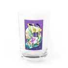 Cocohashop*の月に帰れぬ Water Glass :front