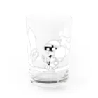 ウサネコのナイツ・ライン 4 Water Glass :front