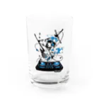 斬る'em ALL/DJつづきともみのDJつづきともみ ストップボタンなんてない！ SUZURI Ver Water Glass :front