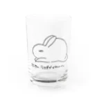 しもじょーのさいきん、うさぎがかわいい。 Water Glass :front