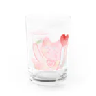 St.SKのpray cat Water Glass :front