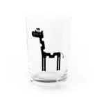 オ ザ むのANIMALシリーズ　きりん Water Glass :front