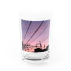 除夜のノスタルジック Water Glass :front