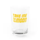 【仮想通貨】ADKグッズ専門店 のTake me to the moon Water Glass :front