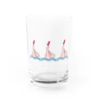 monCheriのシンクロナイズドスイミング Water Glass :front