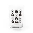 t i k oのおにぎりこれくしょん Water Glass :front