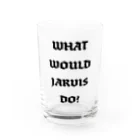 5ASwagsのWhat Would Jarvis Do? Water Glass :front