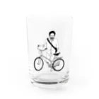 Shop_TERISHIMAの自転車男子 Water Glass :front