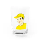 YUBESHIのつうこうにん Water Glass :front