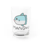 千月らじおのよるにっきのMANBOU(色付き) グラス前面