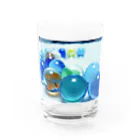 とまさんのビー玉 Water Glass :front