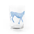 NIKORASU GOのヒョウ Water Glass :front