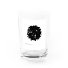 白川香翠　墨の雑貨の白川香翠　墨の雑貨　毛糸玉 Water Glass :front