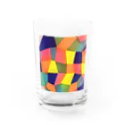 yoshinori worksの色のかけら Water Glass :front