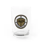 union football designのunion football design Water Glass :front