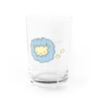 Savon sheep のしゃぼん玉ぷちんの冬じたく Water Glass :front