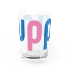 nuppuのnuppu logo BP Water Glass :front