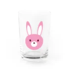 はんど部 by マイのうさちゃん Water Glass :front