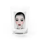 みにゃ次郎の坊主女子 Water Glass :front