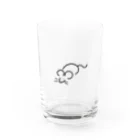 あゆかんのねずみ Water Glass :front