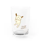 Nottingworldのこいぬのフレディ Water Glass :front