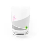 mai−iamのウサギちゃん・カメちゃん Water Glass :front