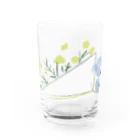 やまぎわさゆりのもじもじねずみ、寄り添う。 Water Glass :front