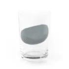 十分に広い店の石 Water Glass :front